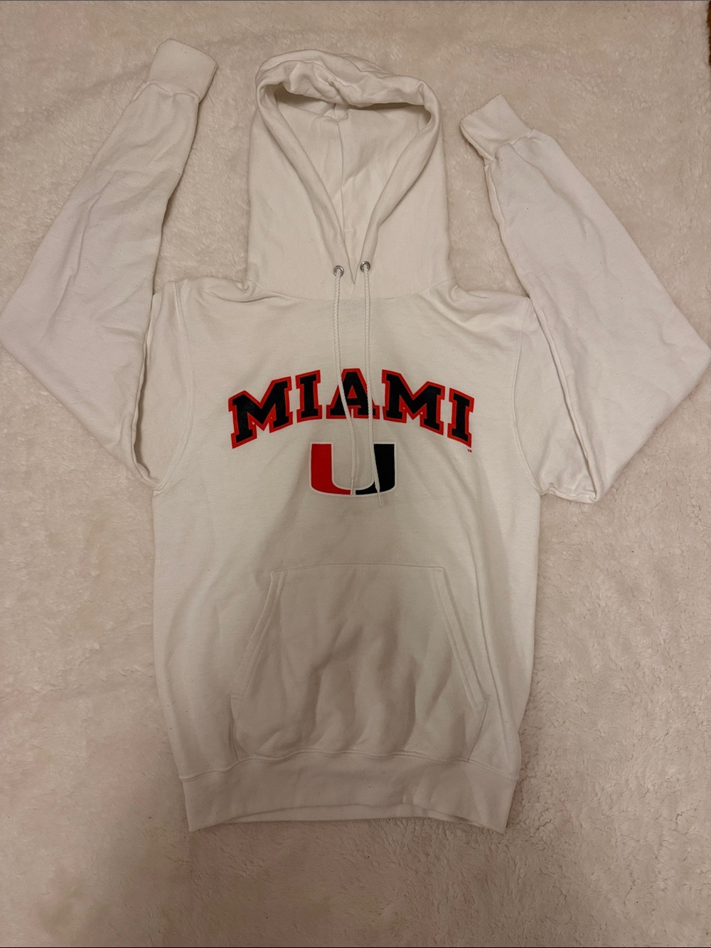 Champion White Umiami Hoodie